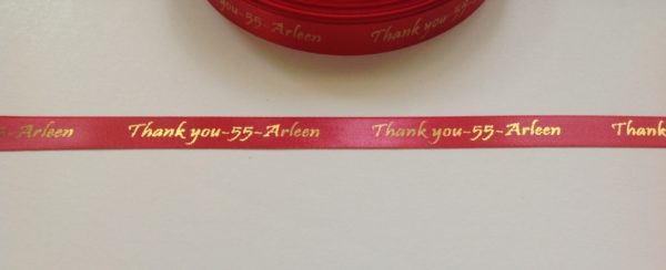 3/8" Ribbon